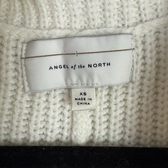 Anthropologie Women's Ivory Angel of the North Comfy Sleeveless Sweater Size XS - Picture 7 of 9